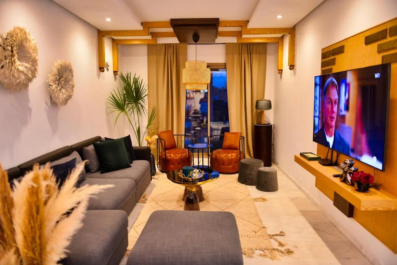 Appartement De Prestige Climatise A L'Hivernage 400M De La Gare Marrakesh 2*,  Marokko