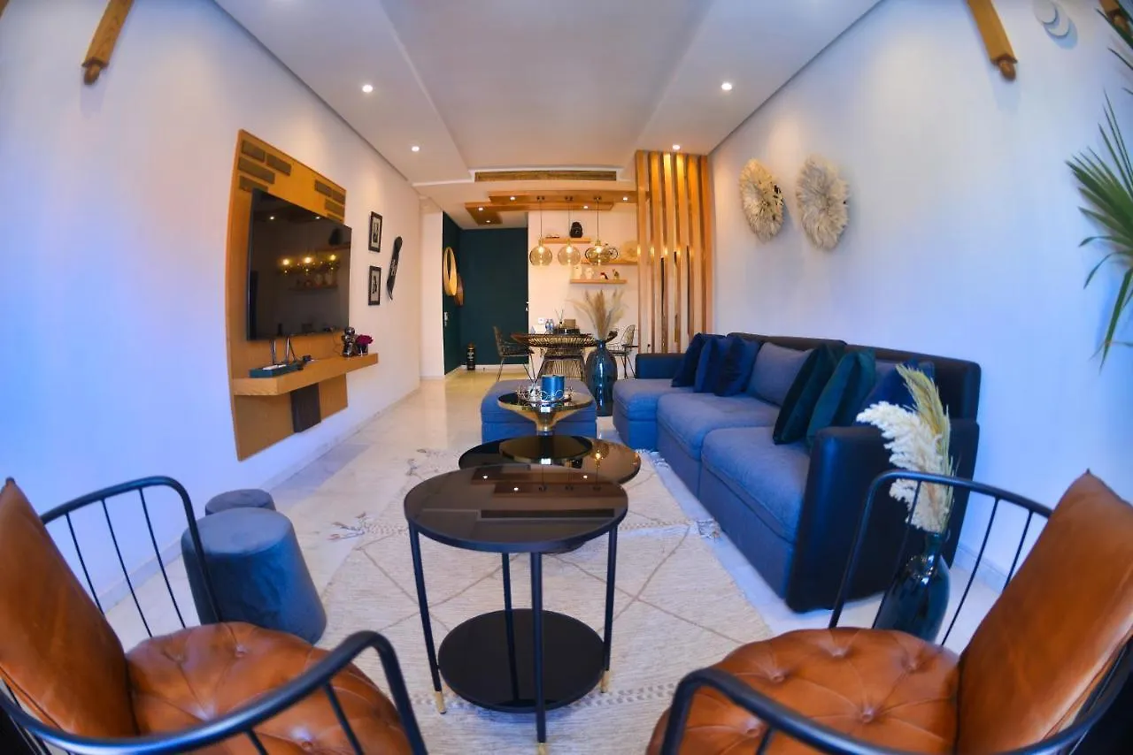 Appartement De Prestige Climatise A L'Hivernage 400M De La Gare Marrakesh Aparthotel
