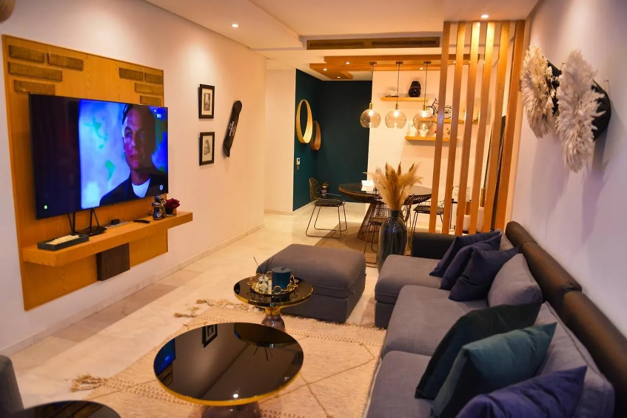 Appartement De Prestige Climatise A L'Hivernage 400M De La Gare Marrakesh 2*,